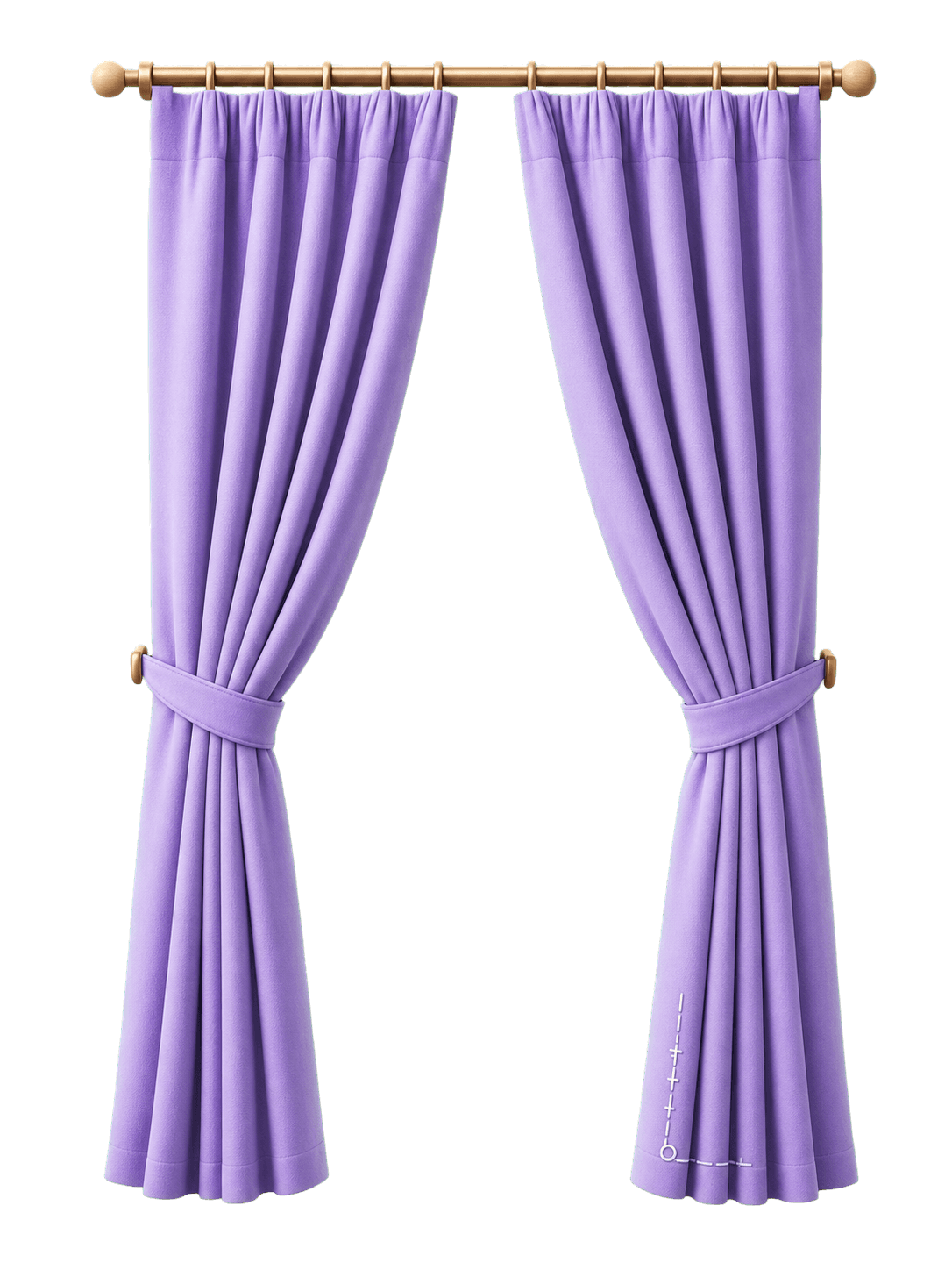 Curtains service illustration