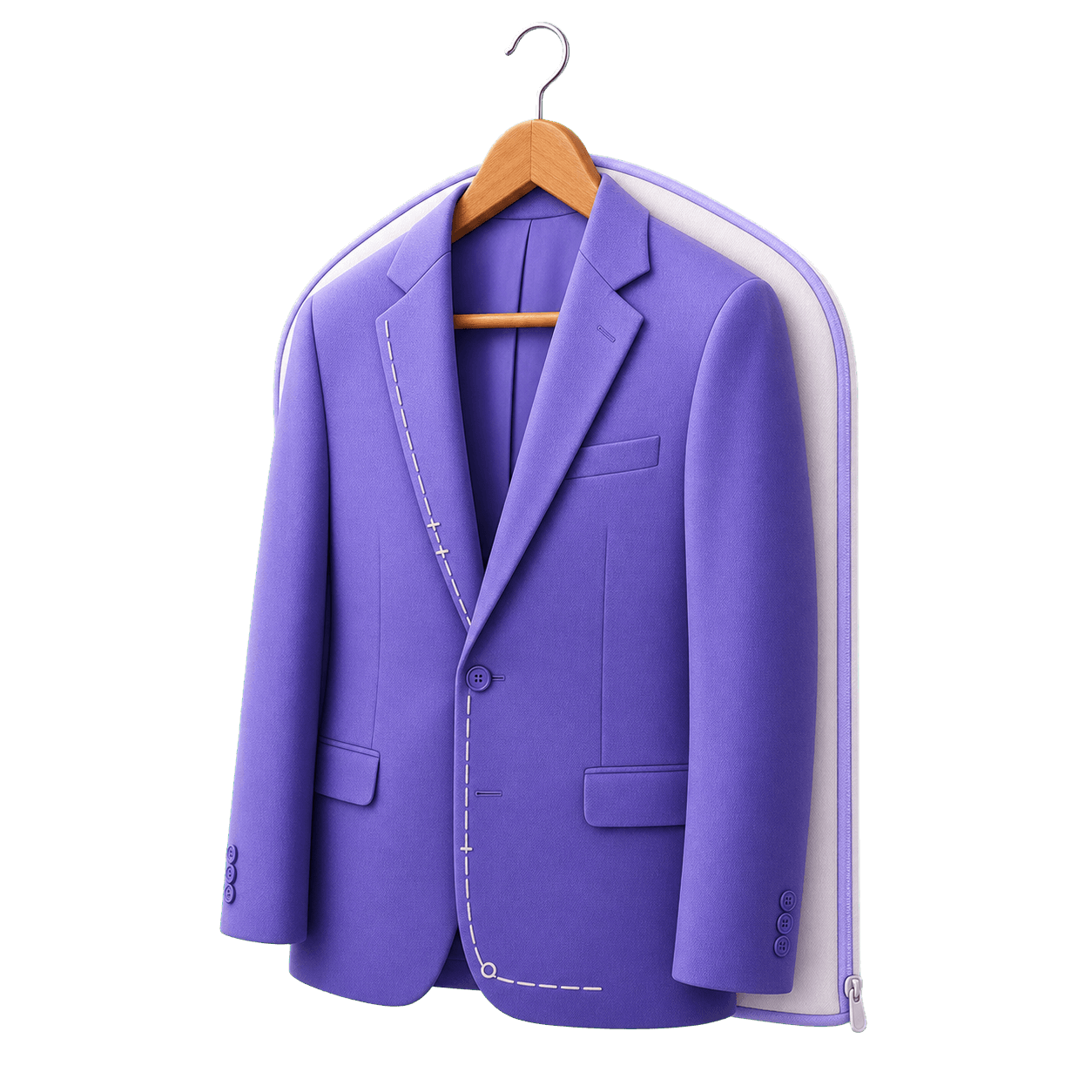 Dry cleaning service illustration