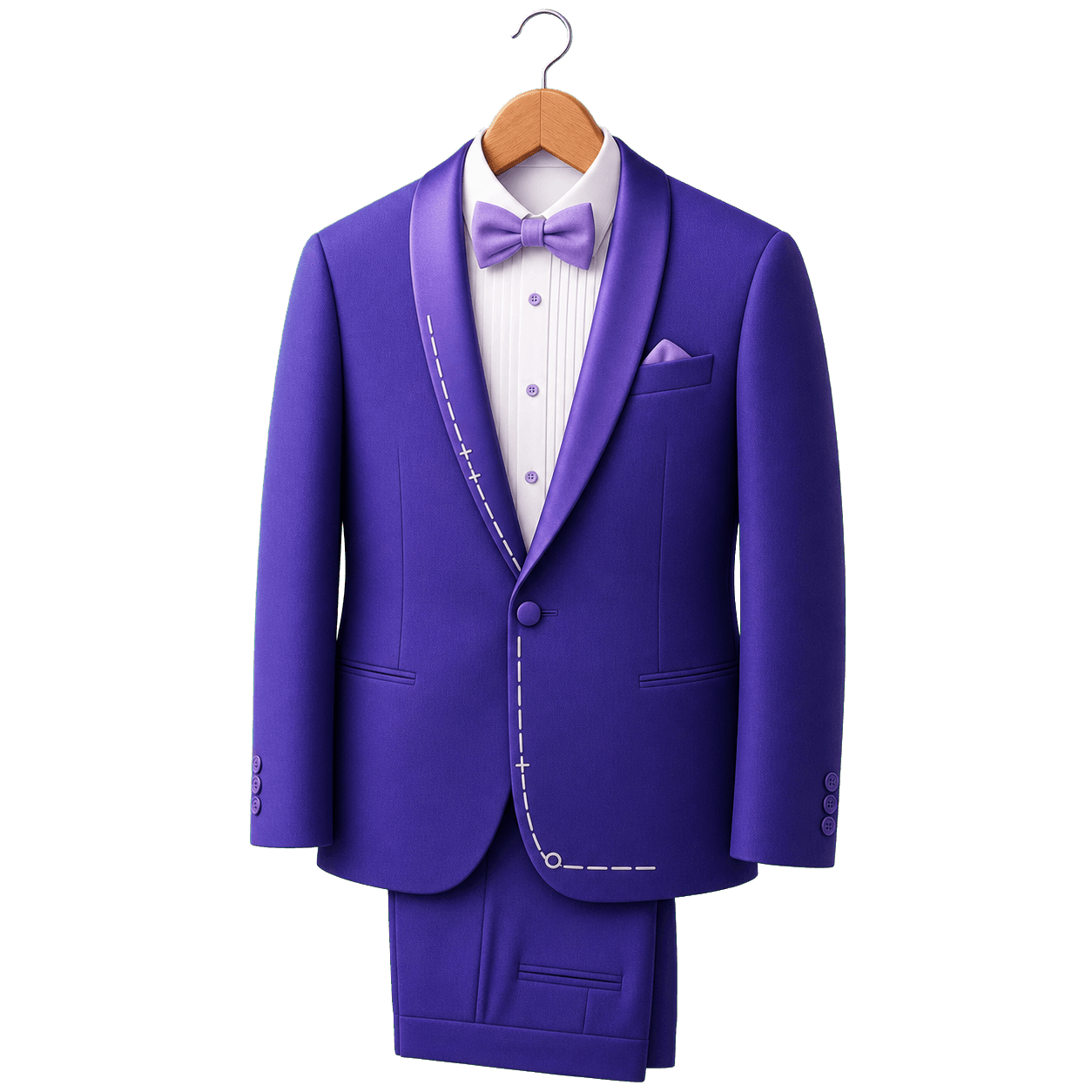 Premium garment service illustration